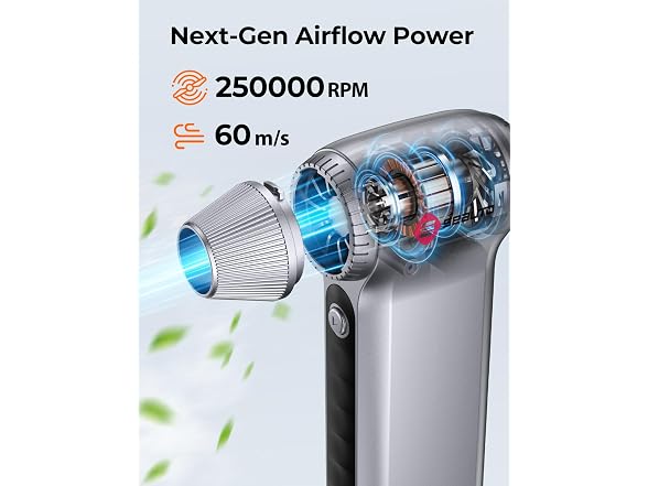 RERIOU Cordless Electric Air Duster