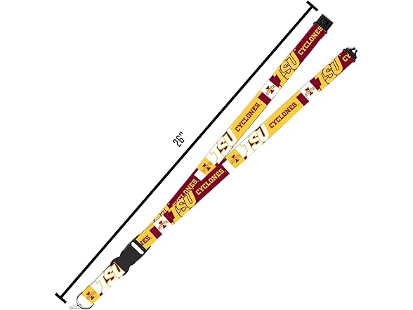 ISU Cyclones Flash Lanyard 19-inch