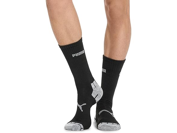 PUMA Mens Crew Running Socks