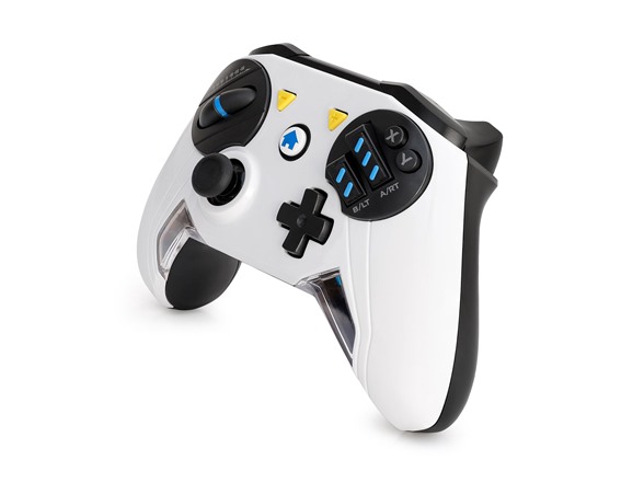 GHOST GEAR Wireless Racing Controller (Black/White)
