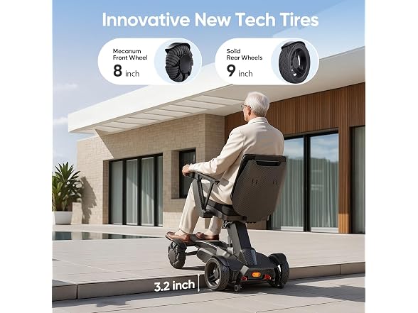 Tivaro BC2165926059596 electric wheelchair (Open Box)