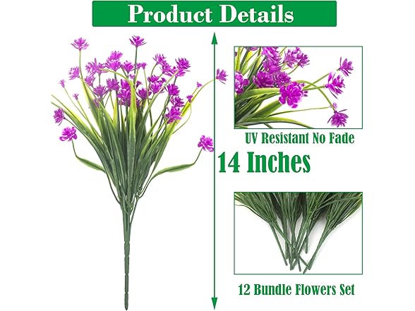 Grunyia  Artificial Fake Flowers