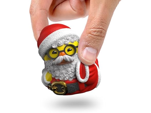 TUBBZ Mini Santa Rubber Duck Figure