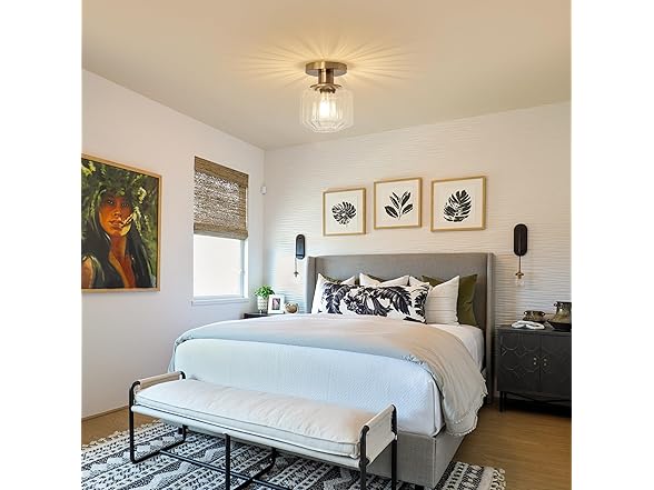 Parrot Uncle Artistic Low Profile Ceiling Light