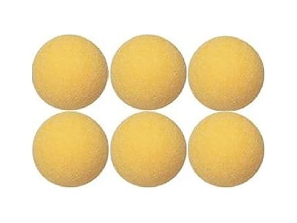 Tornado Official Foosballs Tournament Yellow)
