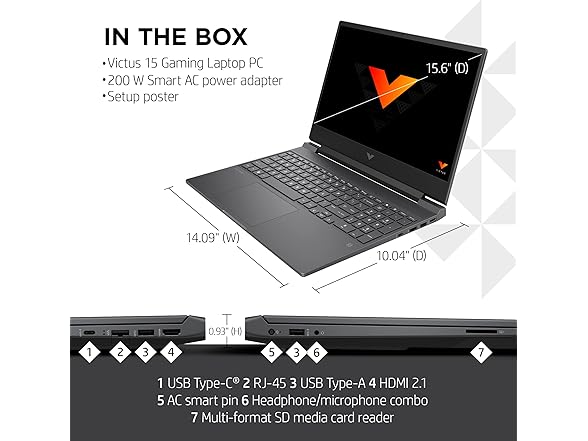 HP Victus 15 FHD 13th Gen i5 Laptop