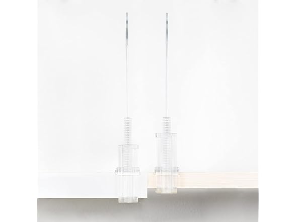 J&V TEXTILES Acrylic Shelf Divider Set