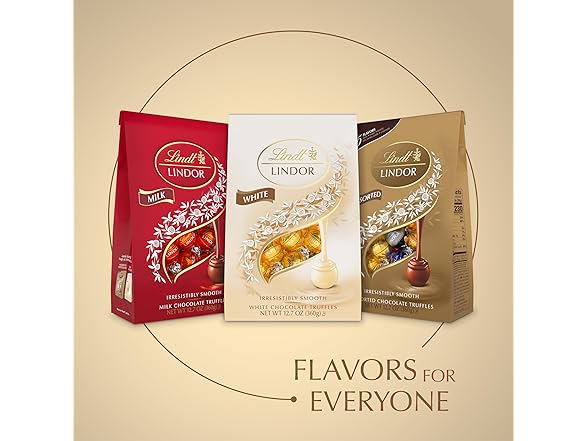 Lindt Lindor White Choc Truffles 12.7oz