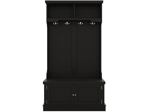 Hall Tree With Storage Shoe Bench