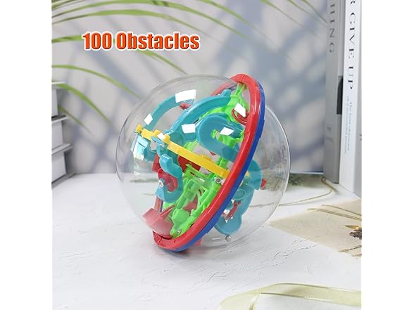 SOBIVA 3D Maze Puzzle Ball Game - Magic Rainbow