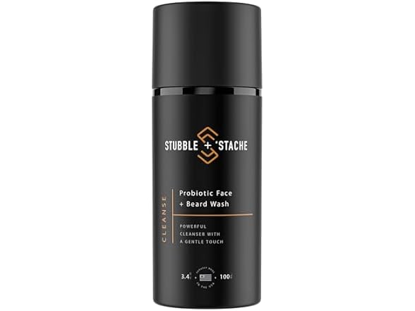 stubble & stache Face Wash and Beard Wash for Men