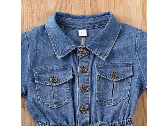 Ma&baby (5-6 Years) Toddler Baby Girl Coverall