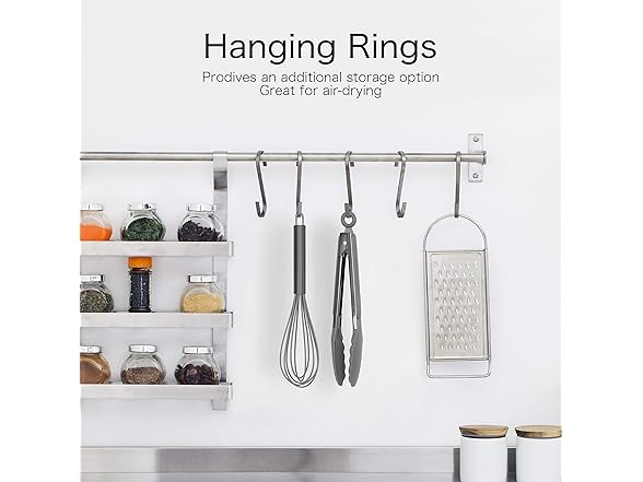 Stainless Steel Tongs & Whisk Set