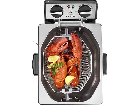 Cuisinart CDF-500FR 5 liter Extra-Large Rotisserie Deep Fr