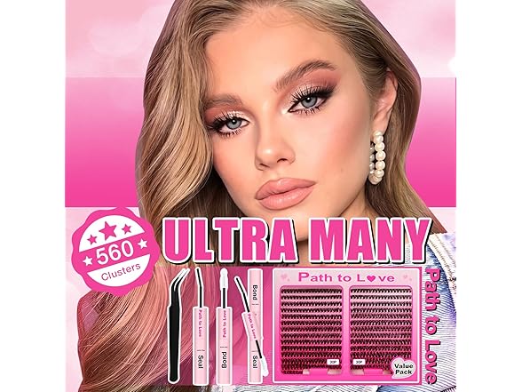 300pcs Lash Clusters Kit