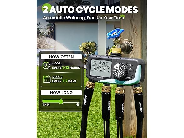 RAINPOINT 4-Zone Sprinkler Timer