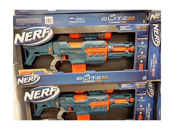 NERF CS-10 Phoenix Elite 2.0 Motorized Foam Dark Blaster
