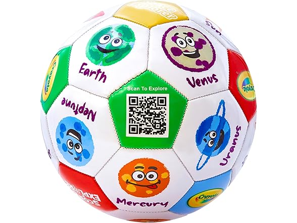Crayola Official Soccer Ball -Galaxy Size 5