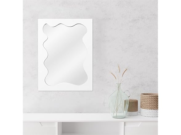 Snazzify Modern Wavy Irregular Mirror