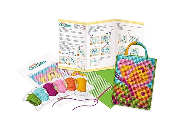 4M Cross Stitch Kit, Multicolor