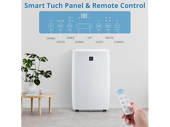 GarveeLife 14,000 BTU Portable Air Conditioner, 750 Sq.Ft