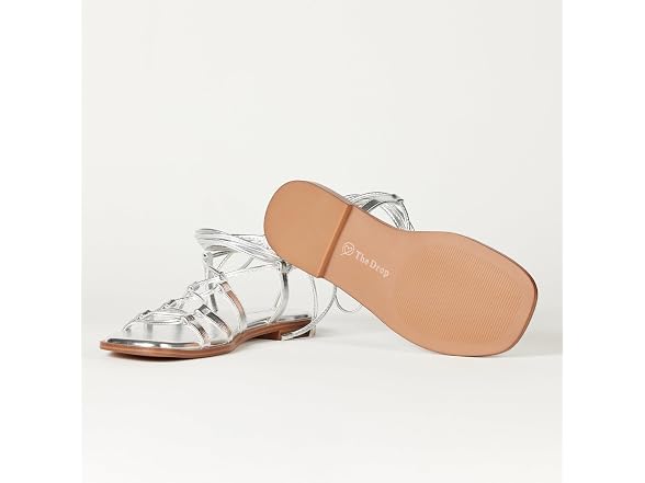 The Drop Women's Haven Lace Up Gladiator Sandal