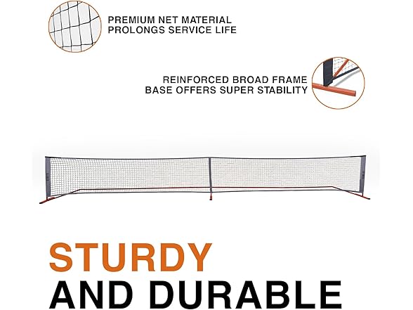 DYNAX Portable Pickleball Net 22FT