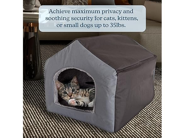 Dog House - Indoor Dog House with Removable Cushioned Pad