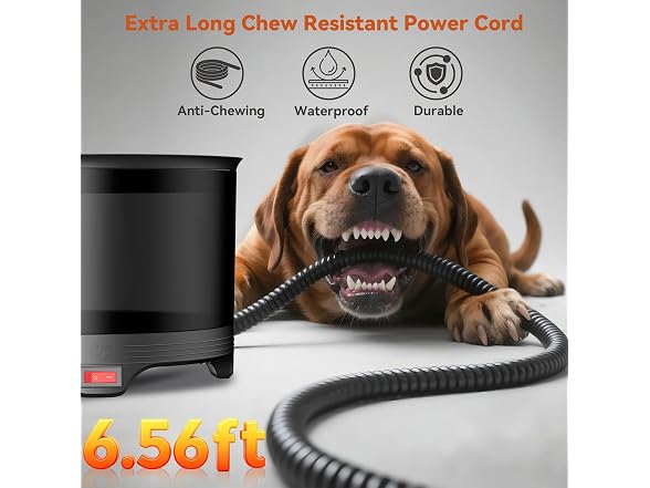 UPSKYPET 5.5L Heated Water Bowl