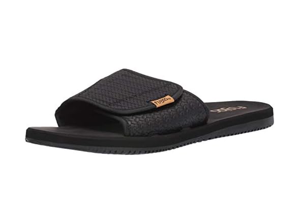 FLOJOS Men's Duke Flip-Flop, Black 8
