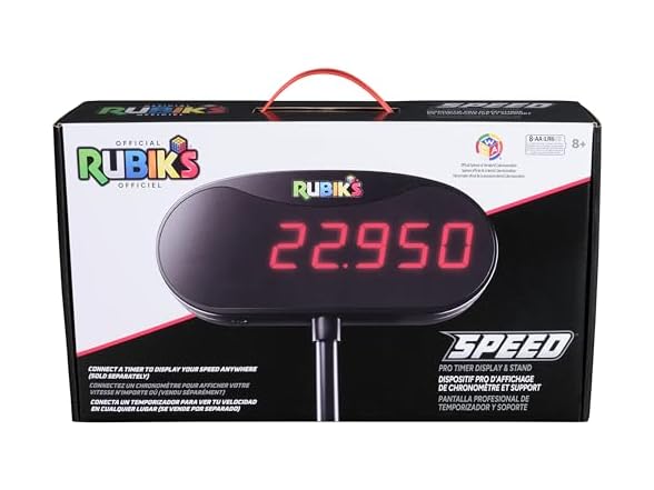 Rubik's Cube Timer Stand for Speedcubing