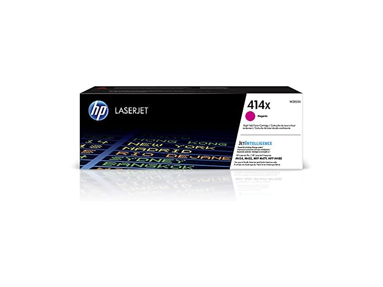 HP 414X Magenta High-yield Toner Cartridge, W2023X