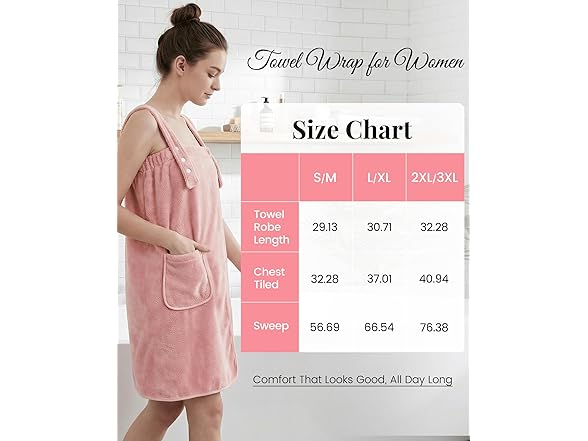 Towel wrap for women