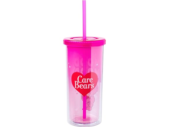 Silver Buffalo Care Bears Love-A-Lot Cup