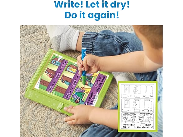 hand2mind Bob Books Water Workbook