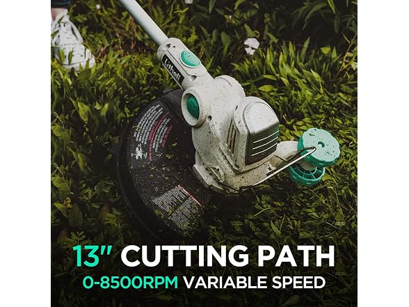 LiTHELi Cordless String Trimmer 13", 40V Battery Powered