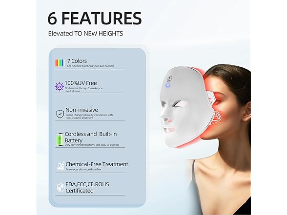 Blue Light Therapy Mask for Face