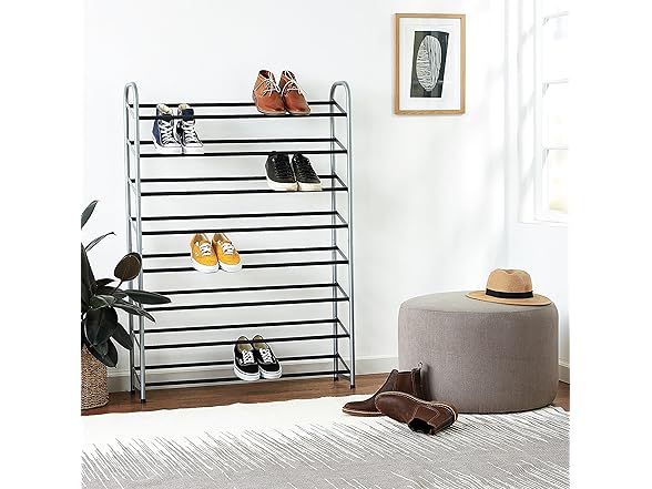 Whitmor 8 Tier Shoe Tower - 40 Pair 