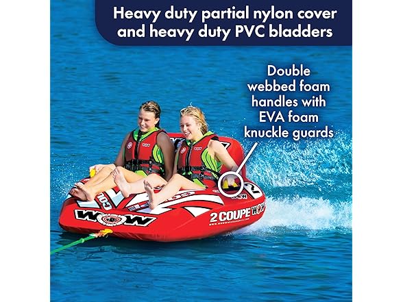 WOW Coupe Cockpit Towable Tube 1-2 Person