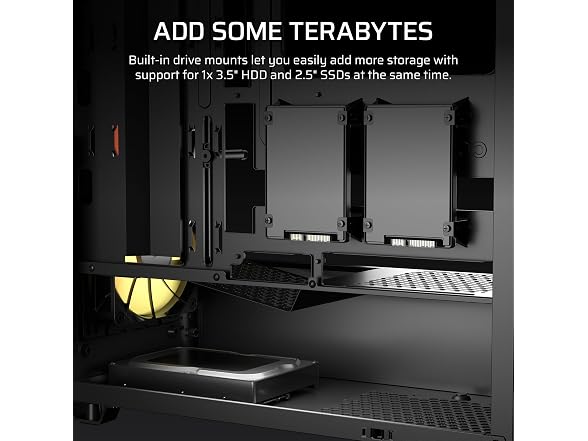 CORSAIR 3200D RS ARGB Mid-Tower PC Case