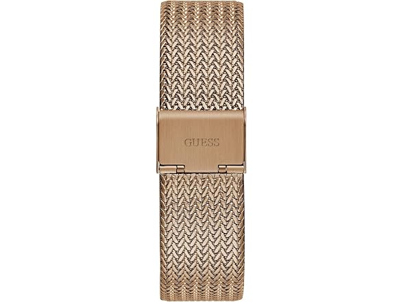 Guess Women's 28mm Watch - Rose Gold Tone Mesh