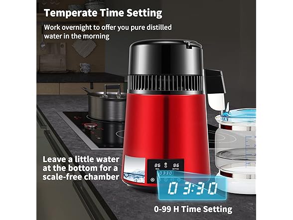 VEVOR 1.1Gal Water Distiller