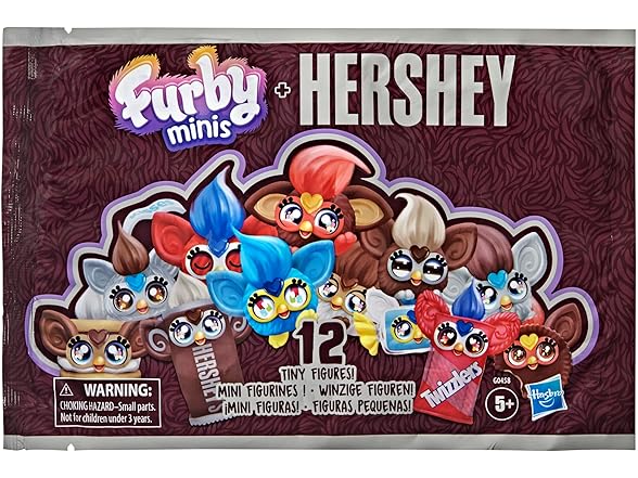 Furby Minis 12 Pack of The Hershey Company Figures