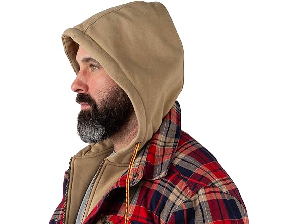 Field & Stream Mens Decoy Hooded Flannel Shirt Jkt - Gallery 7