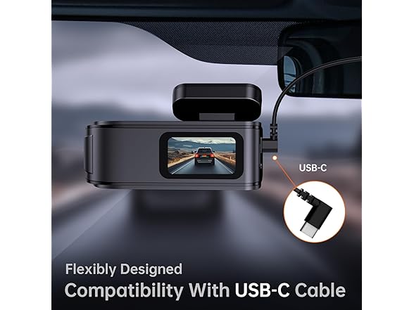 ecomoment Dash Cam for Front and Rear