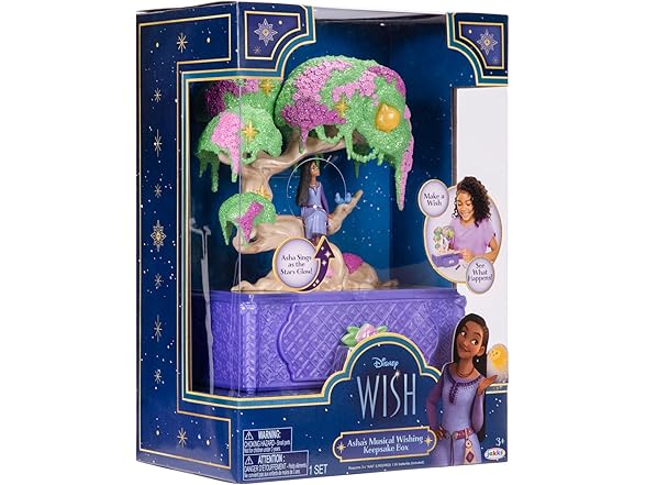 Disney's Asha's Wishing Tree Keepsake Musical Box