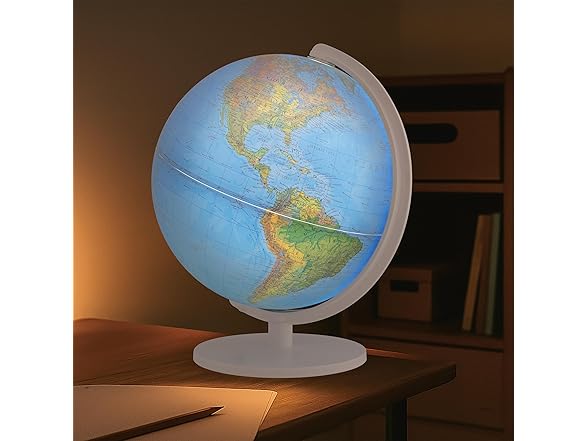 The Thames & Kosmos Illuminated Geopolitical Globe 