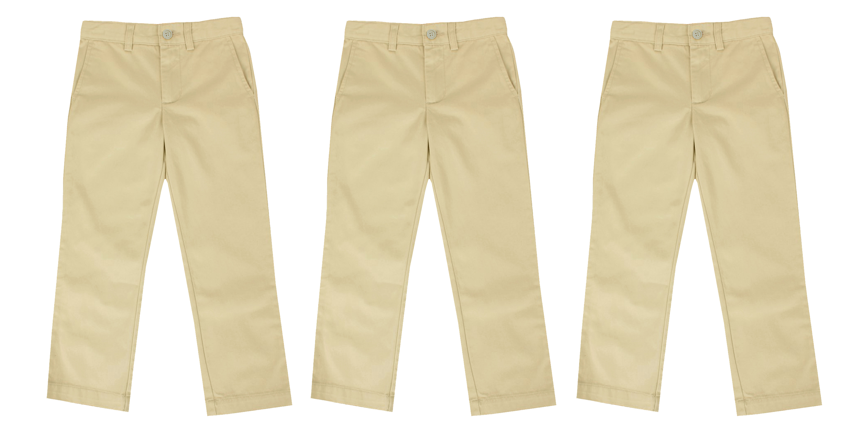 Boys 3PK School Uniform Pants - Gallery 10