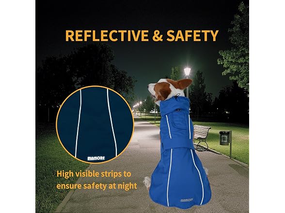 Adjustable Waterproof Dog Raincoat for Dogs,