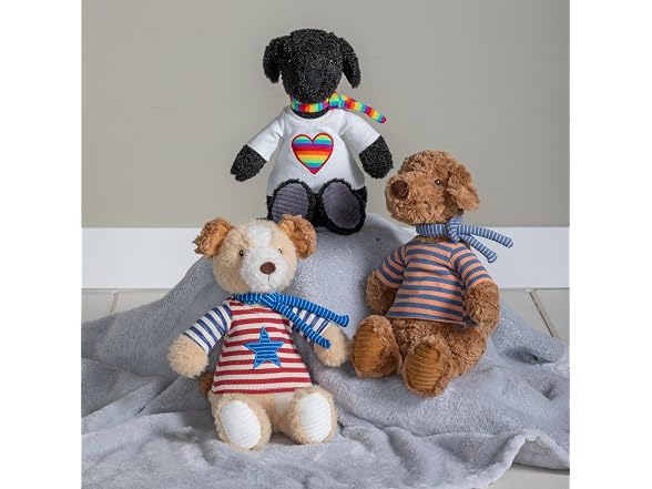 Mary Meyer Plush Soft Toy, 12-Inches, Cabot Tails Dog